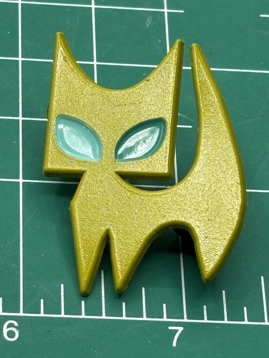 Other - Atomic Cat Enamel Hat Lapel Pin Green Mod Retro By Pinche Loca